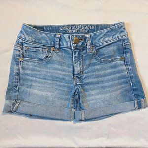 American Eagle Super Super Stretch Midi Rise